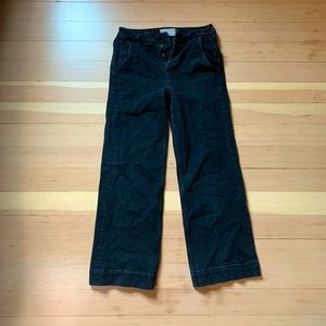 Everlane the Wide Leg Jean Black 28